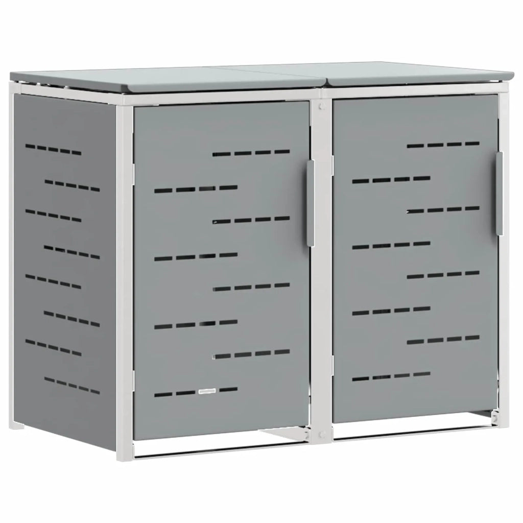 Stoccaggio contenitore a ruote Grigio 138 x 77,5 x 112,5 cm 3422243