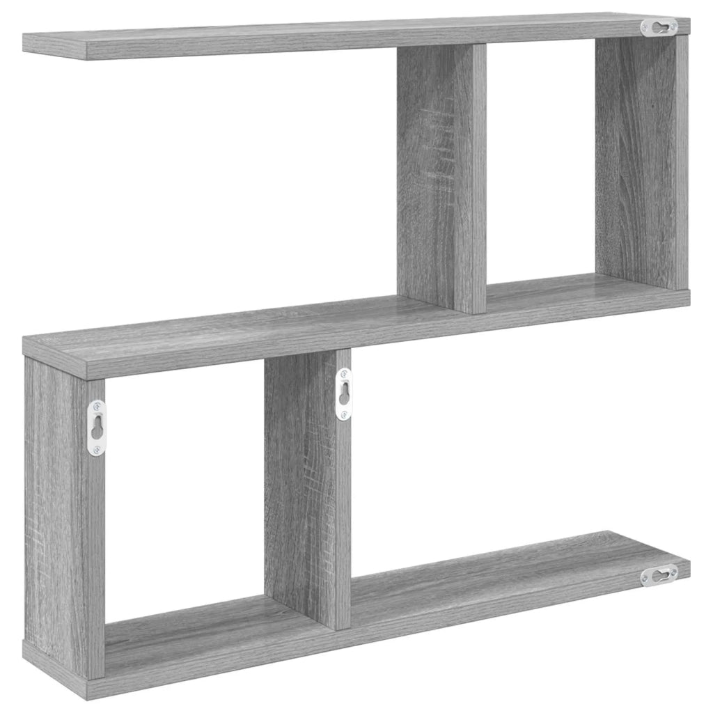 Scaffale da parete Sonoma grigio 60 x 12 x 50,5 cm 8012257