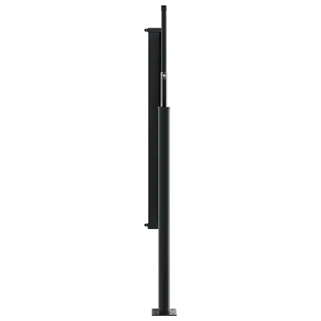Tenda da Sole Laterale Retrattile Tortora 100x500 cm 4004394