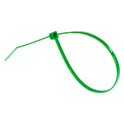 FASCETTA A STRAPPO PER CABLAGGIO mm 2,5 x 100 - verde  - UNIKO