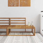 Divano da Giardino-Divano Esterno Finale Naturale 115 x 83 x 73 cm 783227