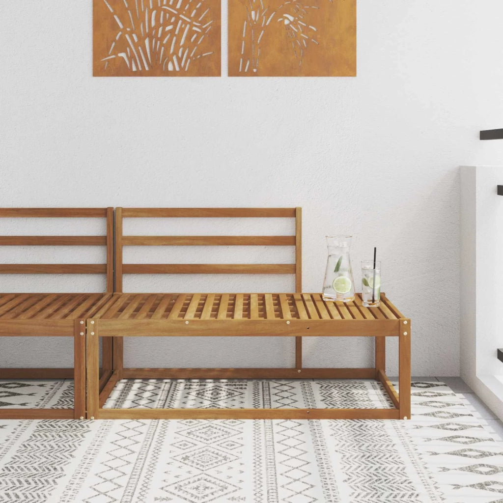 Divano da Giardino-Divano Esterno Finale Naturale 115 x 83 x 73 cm 783227