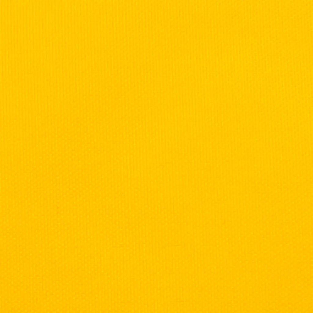 Vela Parasole | Telo Ombra | Vela da ombra Gialla 7x5x5 m 100% Poliestere Oxford