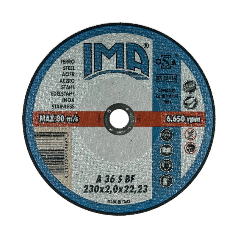 DISCO 125X1.0X22MM FERRO