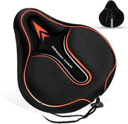 Sella per bicicletta con copertura - Diametro 28,5 x 25,5 cm - Sella coprente - Impermeabile - Respiro naturale - Comodo - Zona coprente per sella