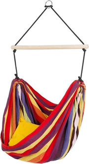 Sedia a sospensione per bambini - 155 cm x 120 cm, fino a 80 kg, colori arcobaleno
