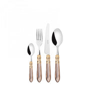 ALADDIN Ghiera Dorata, Posate Set 24 pz, Scatola Compact, Casa