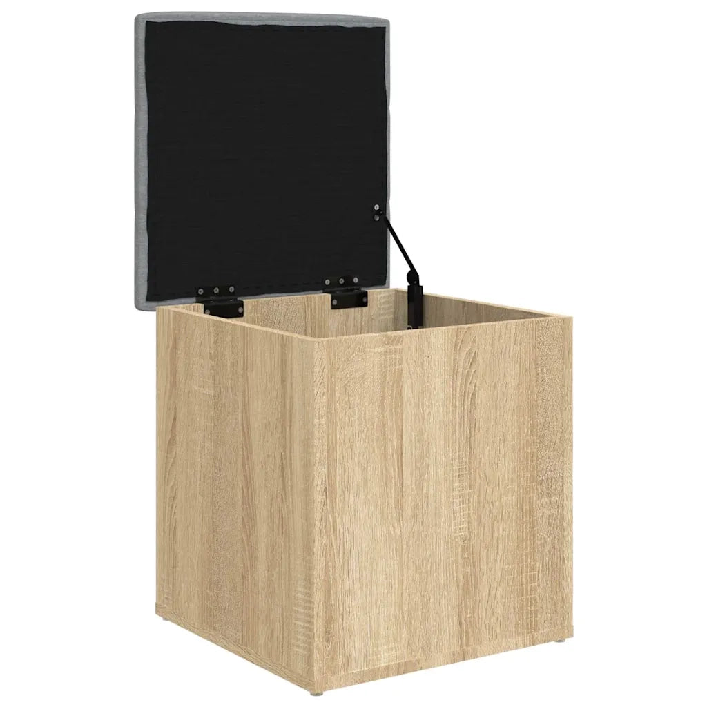 Panca Contenitore Rovere Sonoma 42x42x45 cm Legno Agglomerato 835035