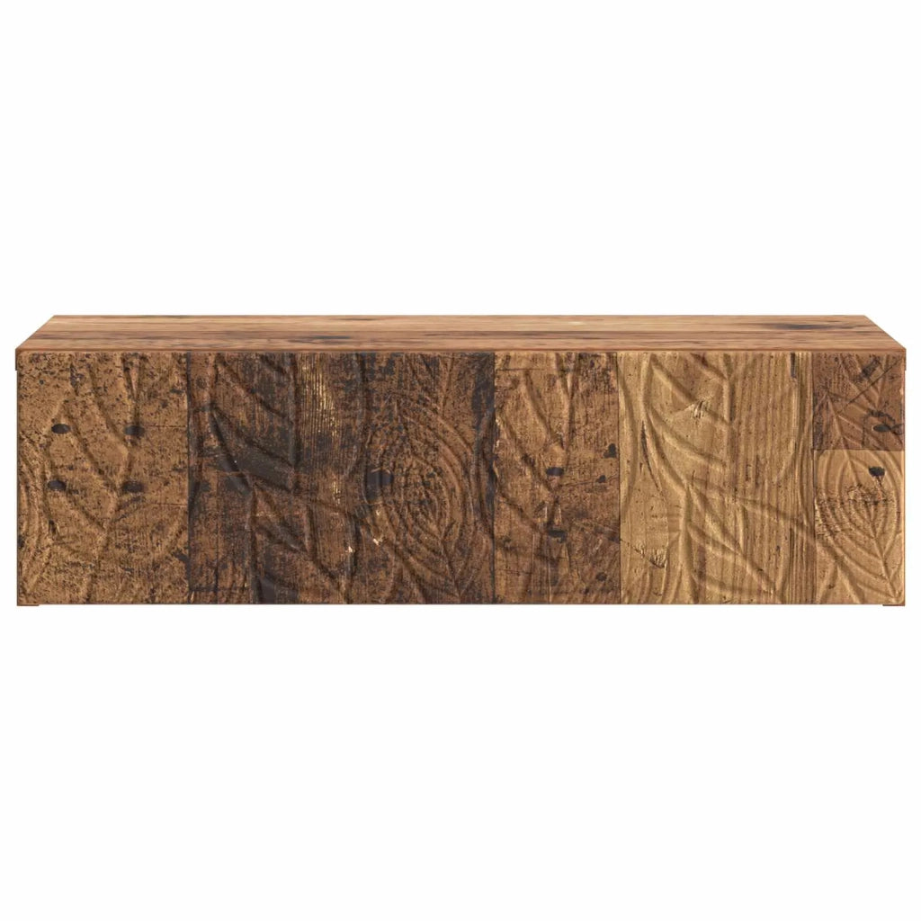 Tavolino da Parete Laterale Legno antico 59 x 34,5 x 17 cm 898833