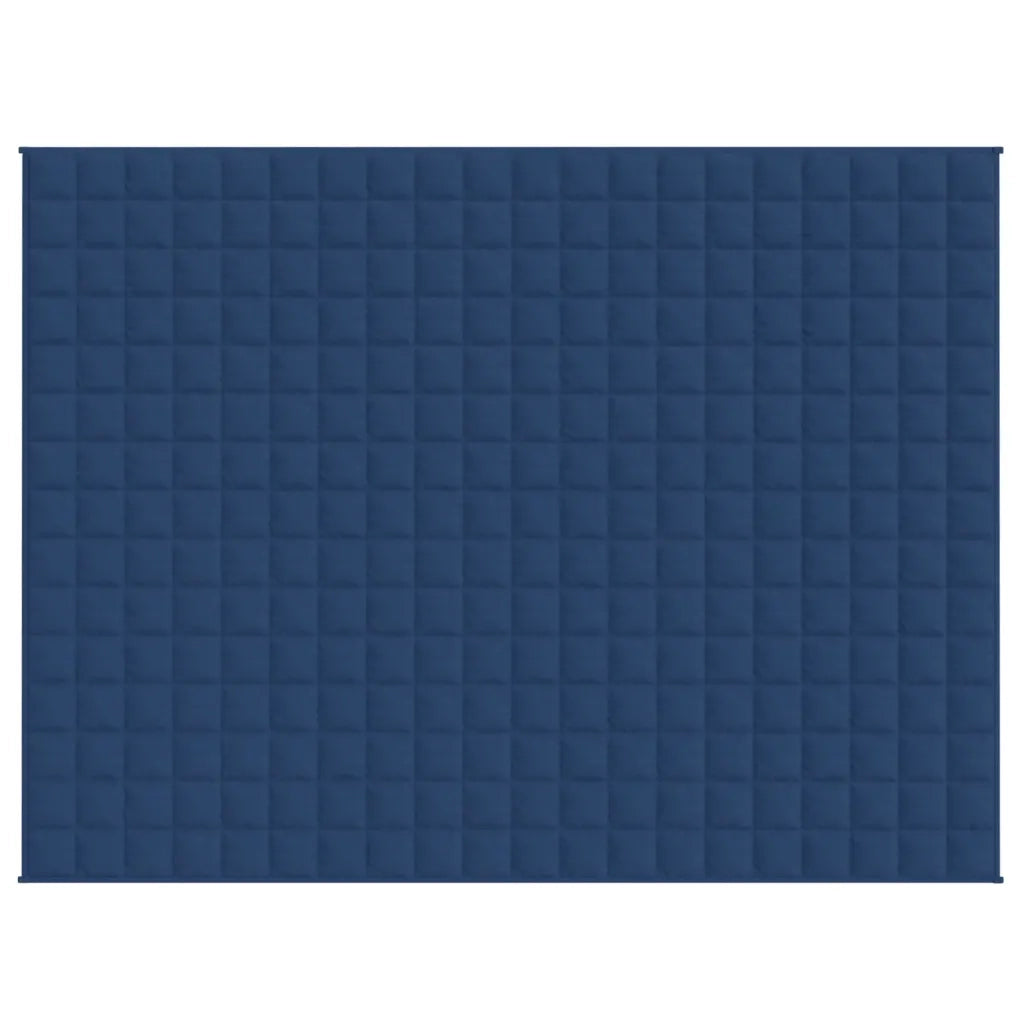 Coperta Ponderata Blu 152x203 cm 11 kg Tessuto 3154856