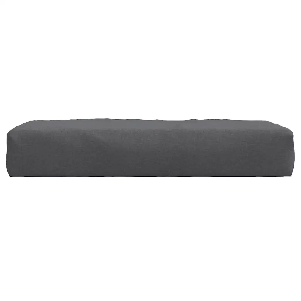 Cuscino per Pallet Antracite MÃ©lange 60x60x9,5 cm in Tessuto