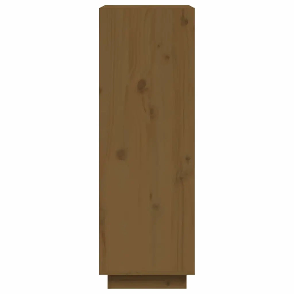 Libreria/Divisorio Miele 60x35x103 cm in Legno Massello di Pino