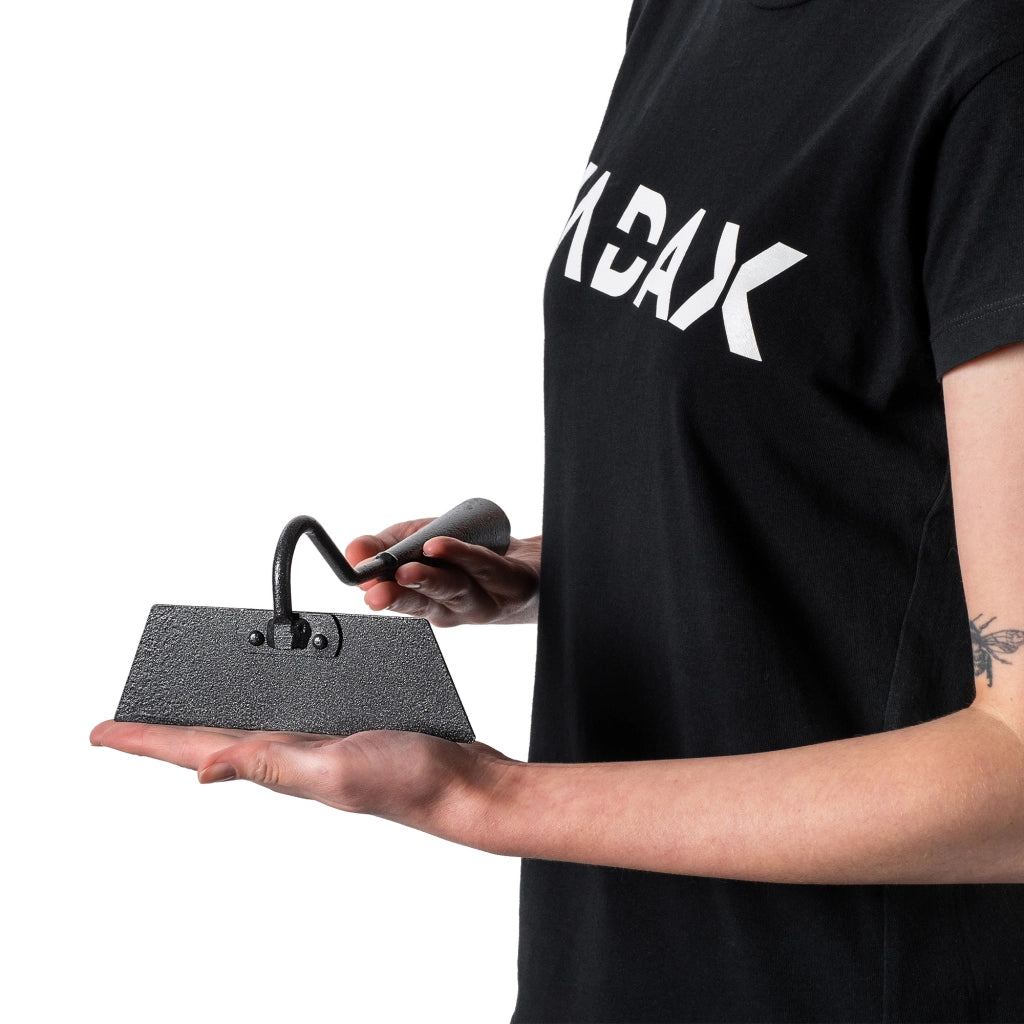 Zappa da giardino KADAX con gancio, senza manico, 16 cm, in acciaio, per scavare