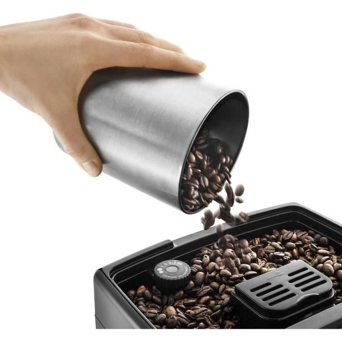 DELONGHI ECAM 350.35.SB Macinacaffè DINAMICA Screen 4 ricette - Argento