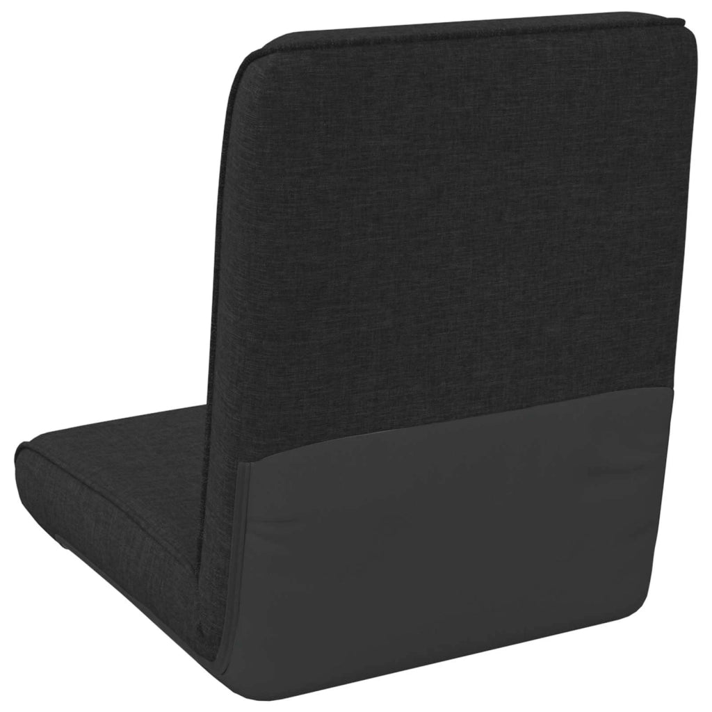 Sedia da Pavimento Nero 50 x 73 x 60 cm Tessuto 42028168