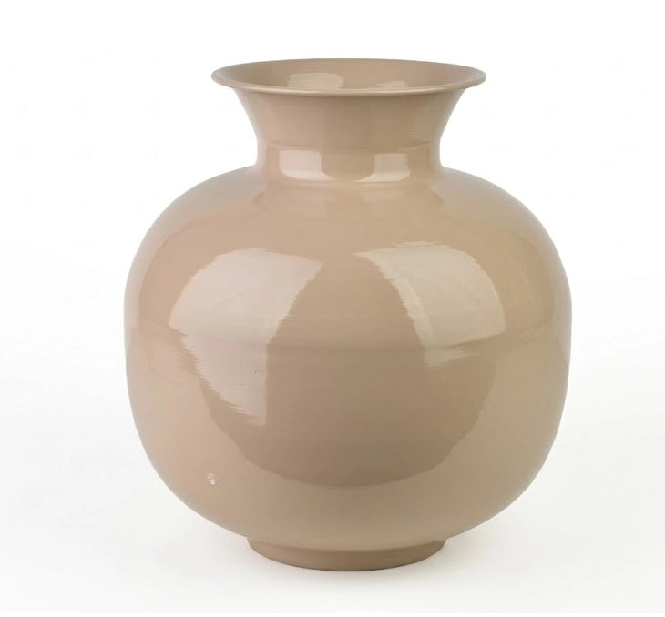 Vaso metallo Mondex ROGER 18,5x29x34 cm beige 1 pz