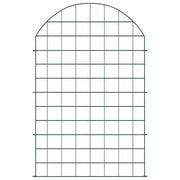 Set di Recinzione per Stagno 8 pz Verde 50 x 80 cm Acciaio