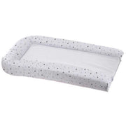 Fasciatoio DOMIVA in PVC + 2 spugne rimovibili - Bianco con stampa a stella