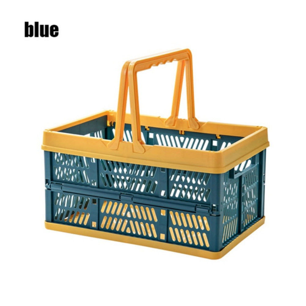 Trade Shop - Cesto Contenitori Cestino Portaoggetti Organizer Cassetta Pieghevole Impilabile -