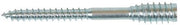 Generico - Viti di posa per carpenteria top roccia legno su legno-acciaio zingo bianco - Ø mm.6 - Lungo. mm.80* -