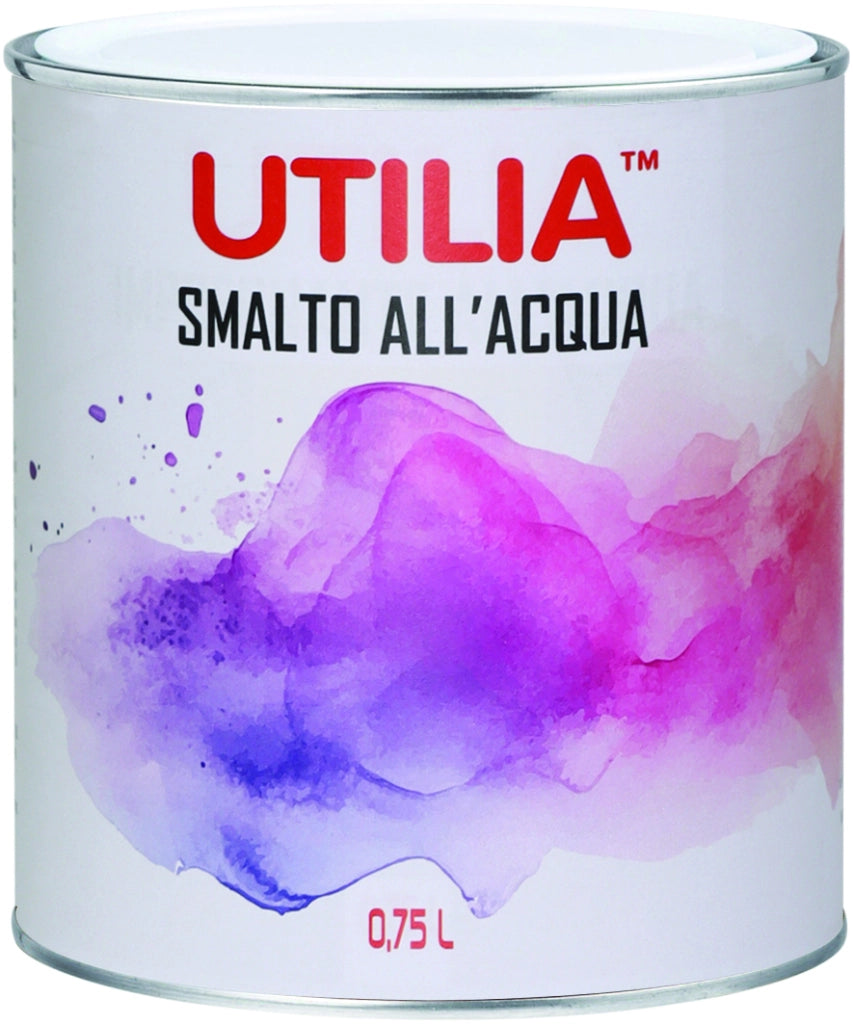Utilia SMALTO ALL'ACQUA  ml. 750 Ocra Ral 8001 6.00 pz