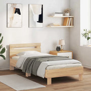 Struttura del letto Rovere Sonoma Legno ingegnerizzato 8008989