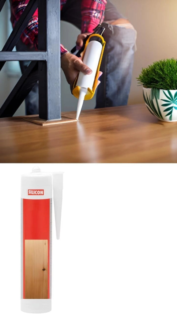 Silicone acrilico per legno 300 ml colore ciliegio opaco