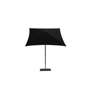 Ombrellone a palo centrale Trend 300x200 cm Made in Italy - Nero