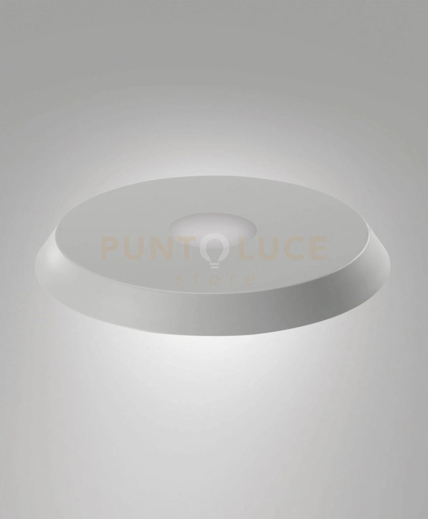 3805-56-288 DIFFUSORE/PARALUME IN METALLO GRIGIO D.35CM H.3,5CM PER KIT LUCI LED 14W