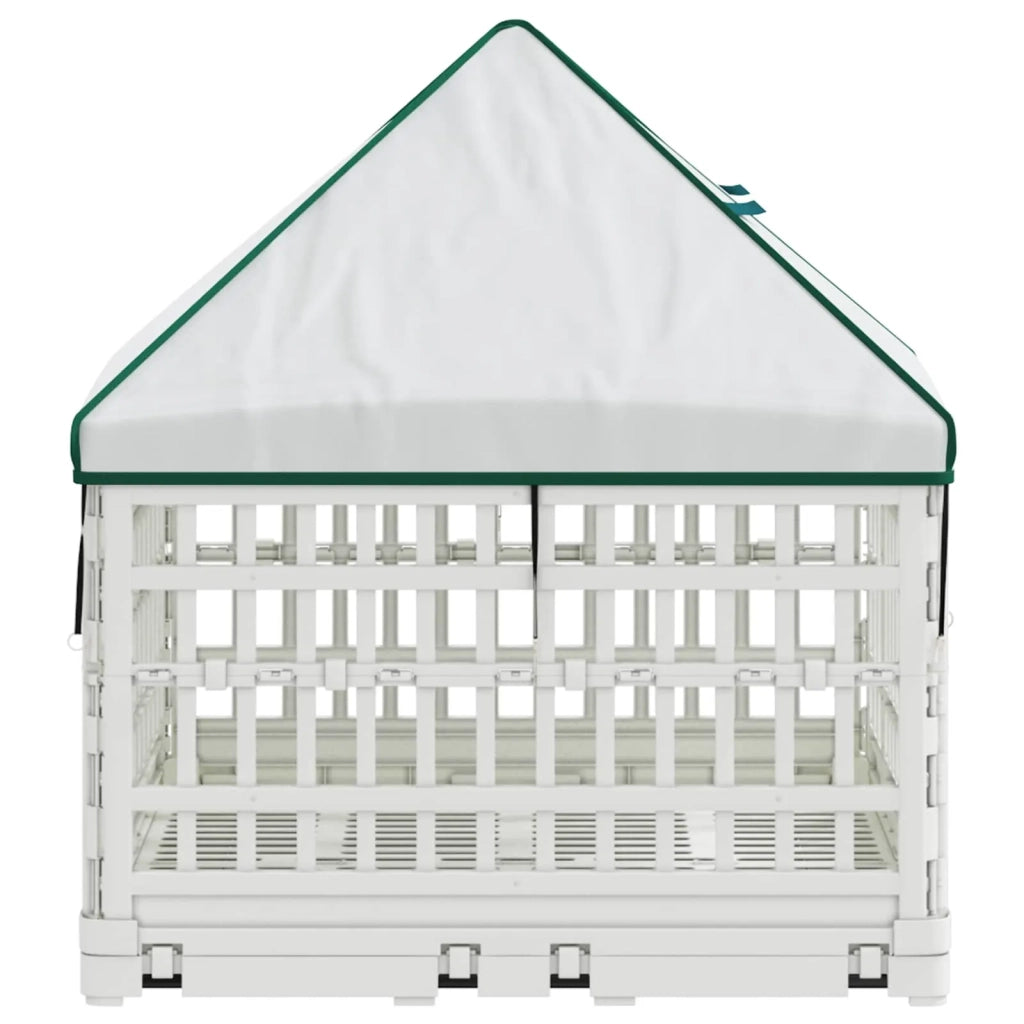 Pannello per cani a 4 sezioni con tetto 177,5 x 154,5 x 112 cm 42027222