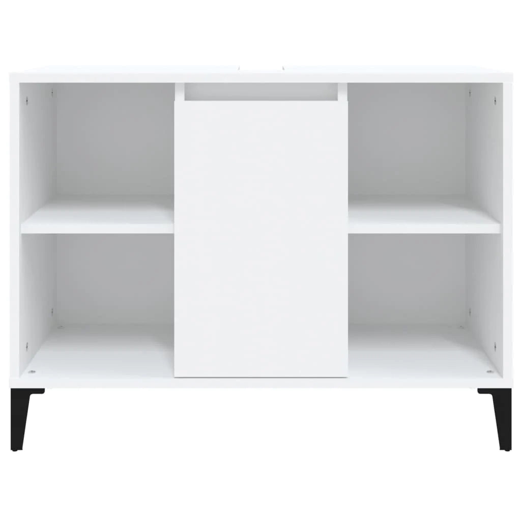 Mobile lavabo 80 x 33 x 60 cm in legno laccato bianco 02_0006808