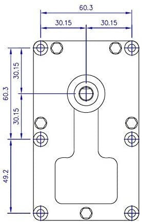 Ricambistufeapellet Mellor Motoriduttore stufa pellet T3 al. 220VAC 4,75 Rpm Pacco 38 Albero 8,5 mm FB1137 ex FB1079