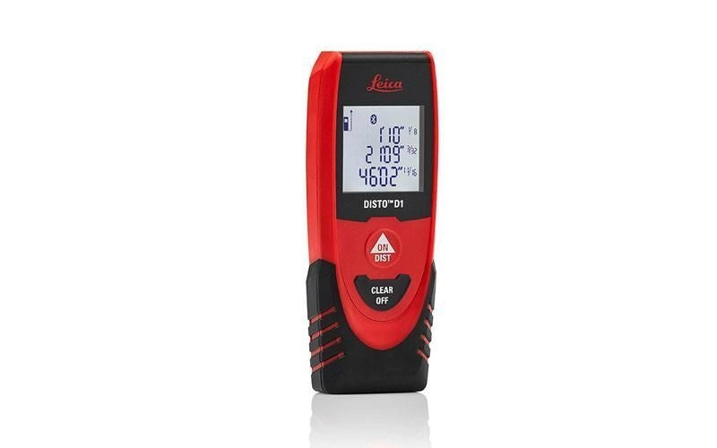 Leica DISTO D1 Misuratore Laser 40 m Precisione 2 mm Bluetooth 4.0 IP54 colore Nero