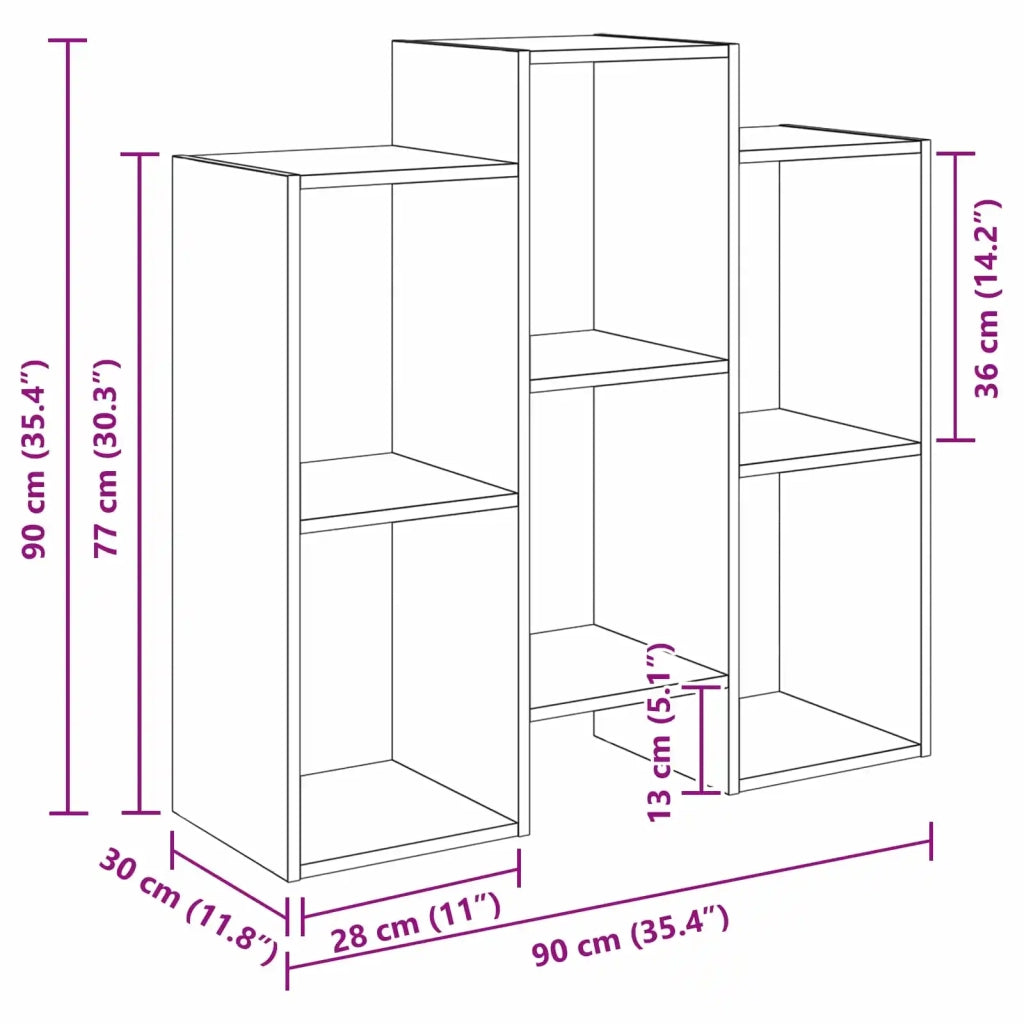 Credenza | Madia | Buffet da pranzo | Armadio da pranzo Grigio Sonoma 90 x 30 x 90 cm