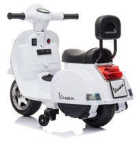 Piaggio Mini Vespa PX150 Elettrica 6V per Bambini Bianca