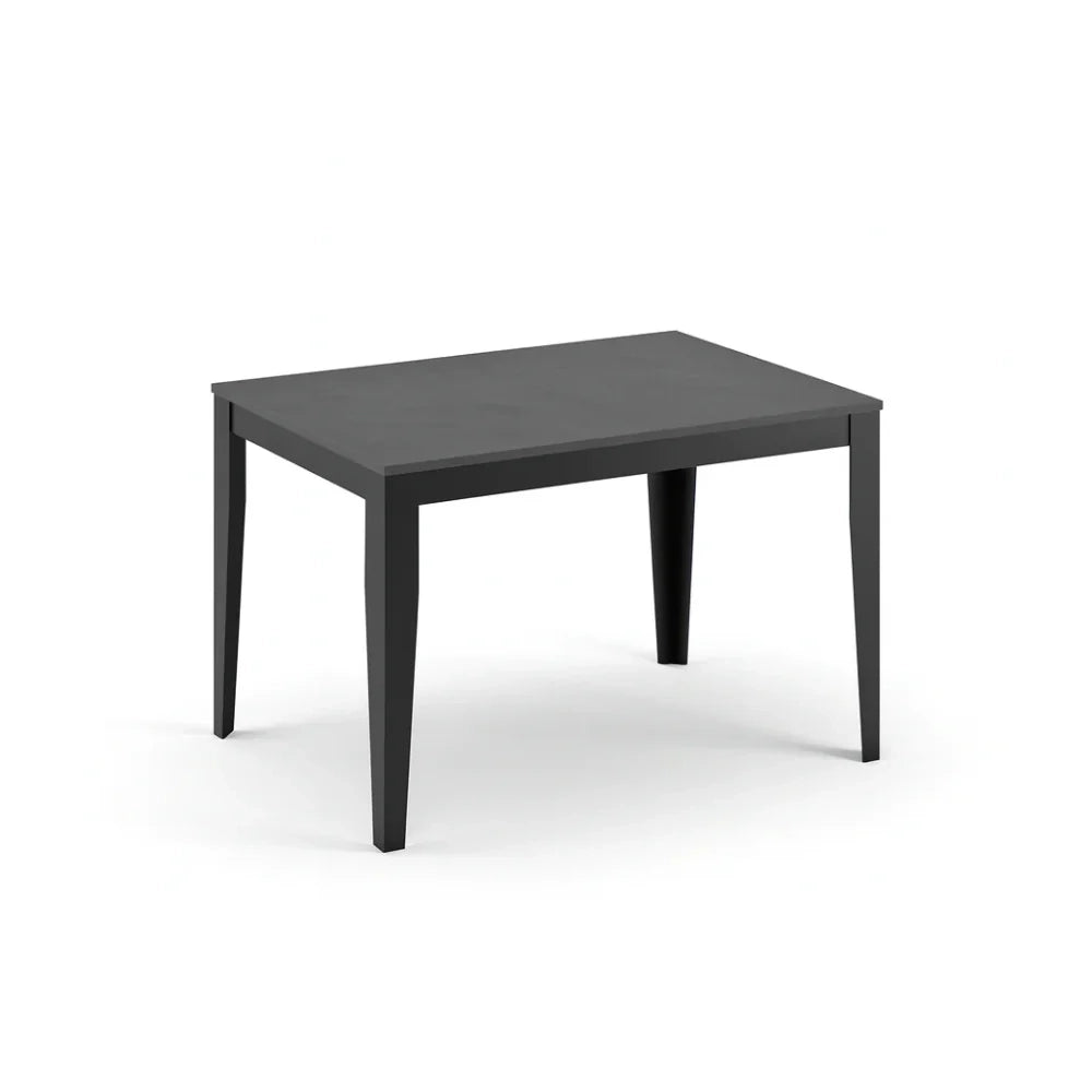 Tavolo da pranzo allungabile effetto cemento grigio Moon 130-290x80 cm fino a 12 posti Made in Italy | Duzzle