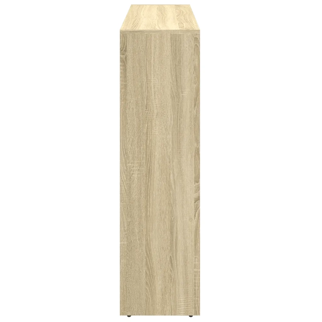 Libreria 4 Ripiani Rovere Sonoma 137,5x29x103,5 cm Truciolato 857978