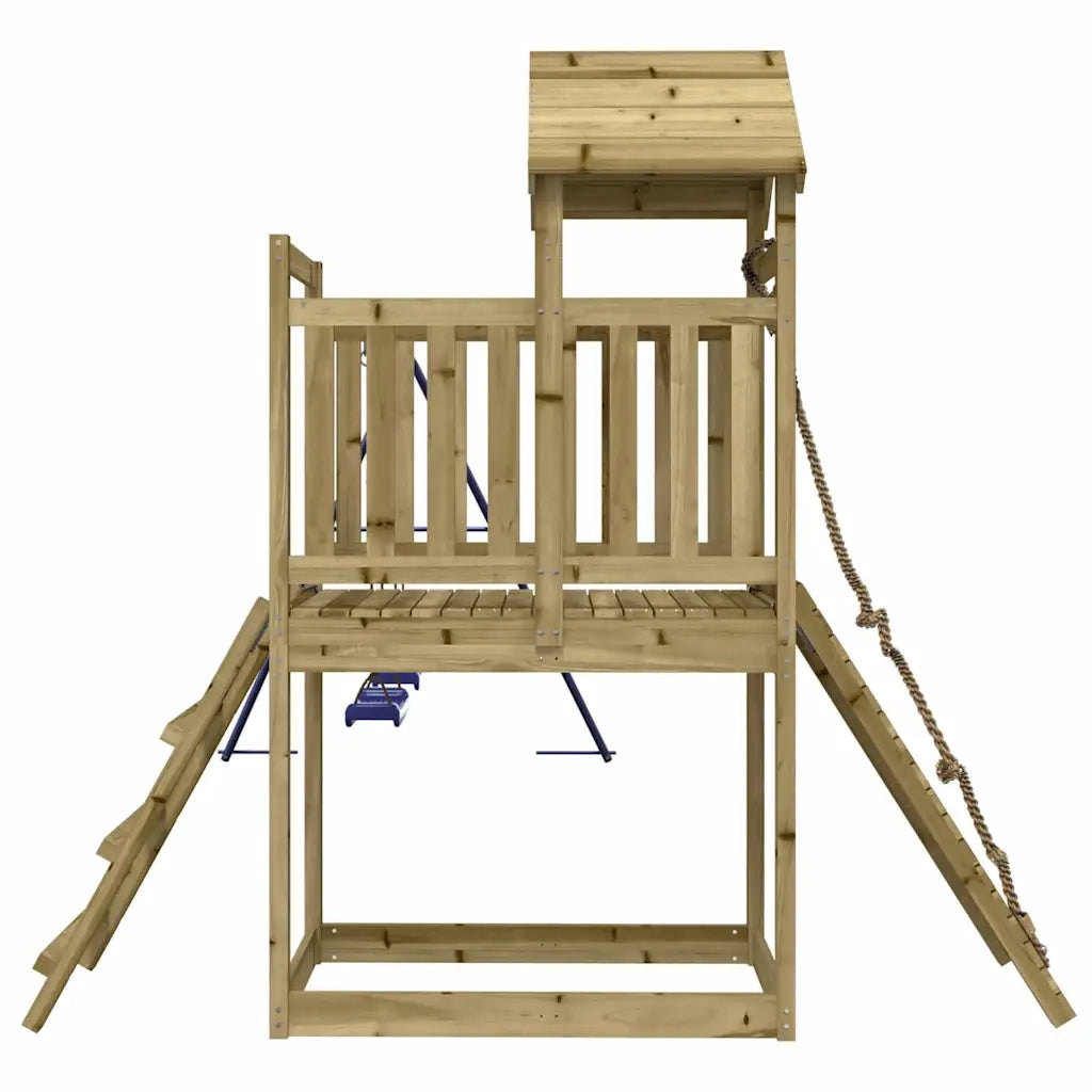 Set da Gioco da Esterno in Legno di Pino Impregnato CFW8621385