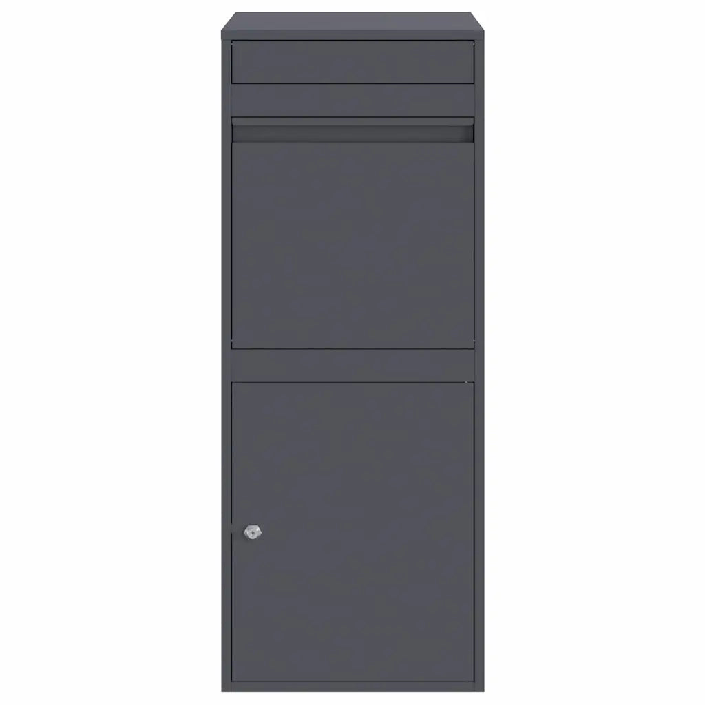 Cassetta per pacchi Antracite 41 x 38 x 103 cm Acciaio
