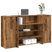 Banco Reception Legno Antico 180x50x103,5 cm Legno Multistrato 3324176