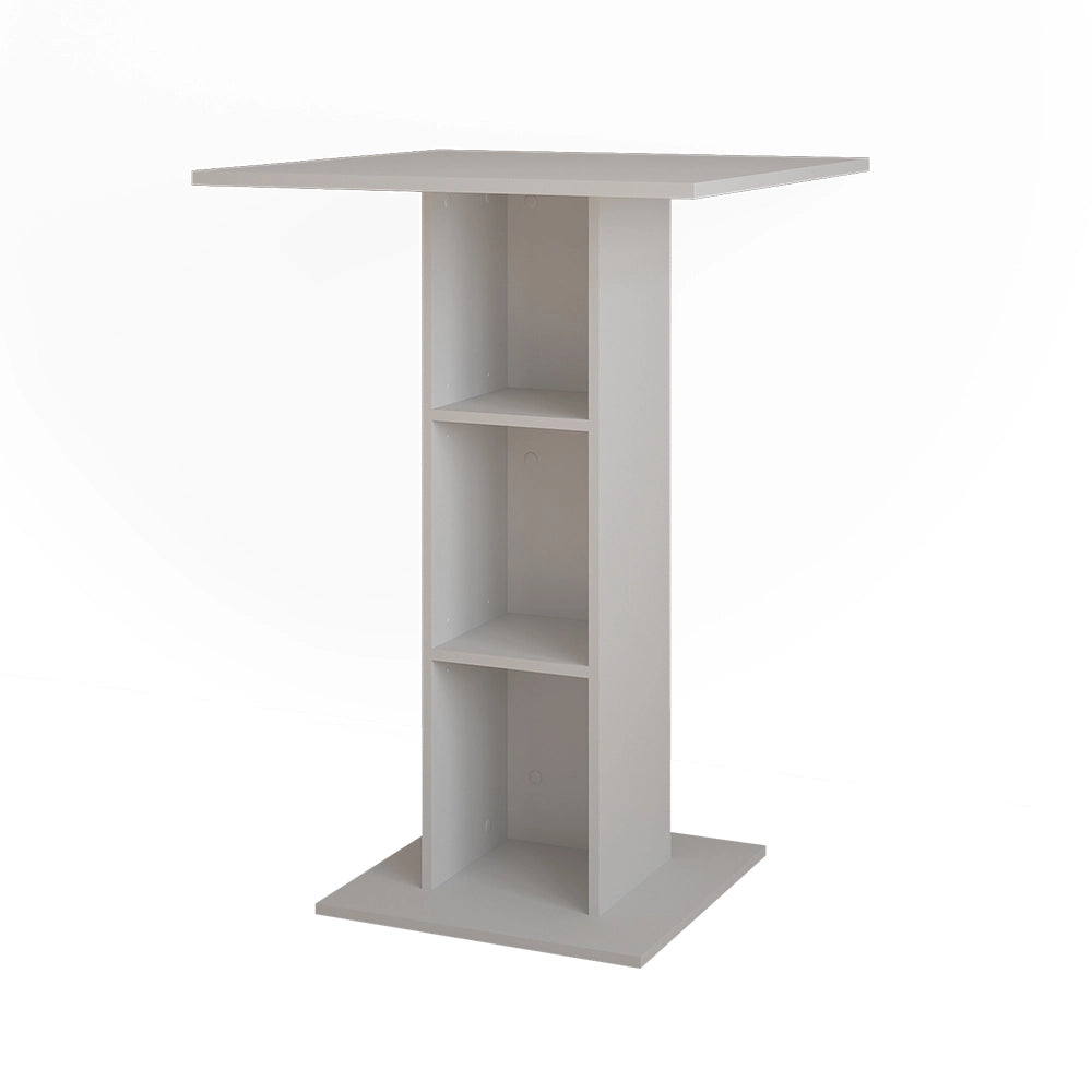 Vicco Tavolo da bar Bianco 75 x 75 cm
