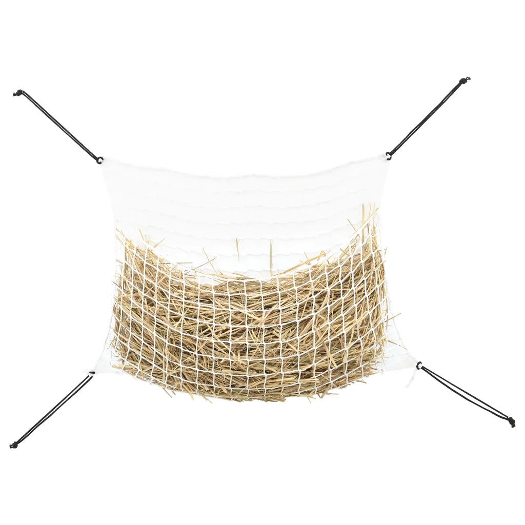Reti da Fieno 2pz Rettangolari Bianchi 90x60 cm in PP 4012310
