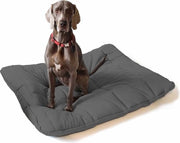Cuscino per cani - Luxe cesta - Sonno confortevole - Realizzato in Italia - 130 x 100 cm - Grigio scuro