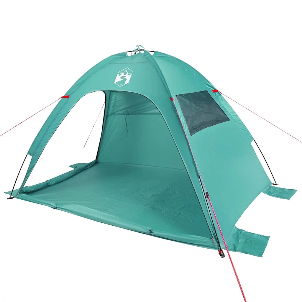 Tenda da Spiaggia Verde Mare Impermeabile 94527