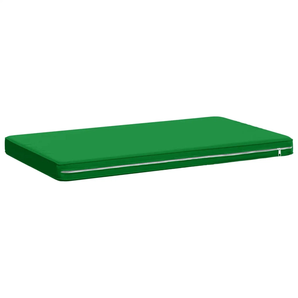 Cuscini per Panchina a 2 Pezzi VUGHT 2 pz 100% Poliestere Verde 951673