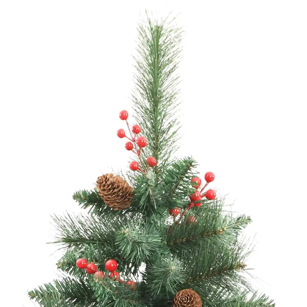 Albero di Natale artificiale Verde 240 cm PVC e Metallo 3395158