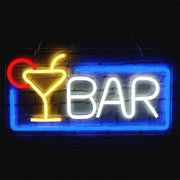 Luminaria LED per bar e festa - Decorazione LED per parete con alimentazione USB, decorazione per bar