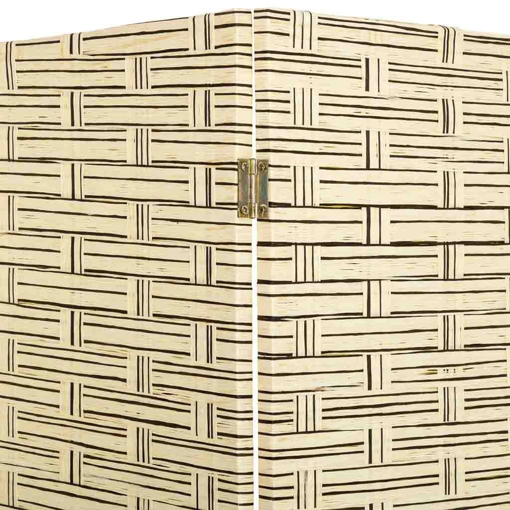 Paravento in carta intrecciata 4 pannelli 50(x4)x3x180h cm