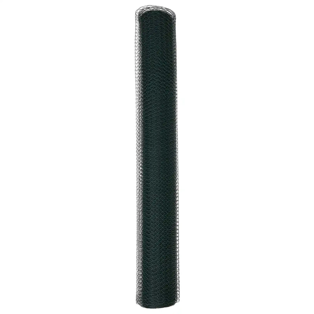 Recinzione Esagonale Verde 1 x 10 m PVC 42005345