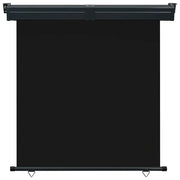 Tendalino Laterale per Balcone 165x250 cm Nero 48430